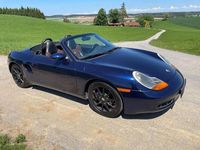 Second-hand Porsche Boxster 220 CP (161 kW) 2001 Albastru Cabrio