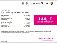 Gebraucht VW up! Move 65 PS (47 kW) 2022 Weiss Kleinwagen