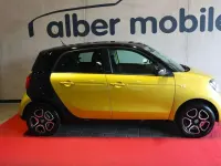 Usata Smart ForFour Passion 71 CV (52 kW) 2015 Giallo Utilitaria
