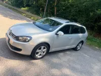 Gebraucht VW Golf VI 2010 Silber Kombi