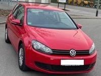 Gebraucht VW Golf VI 80 PS (58 kW) 2011 Rot Kleinwagen