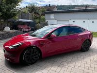 Gebraucht Tesla Model 3 Standard Range 220 kW (300 PS) 2021 Rot Limousine