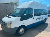 Gebraucht Ford Transit Tourneo Trend 116 PS (85 kW) 2011 Weiß Van / Kleinbus