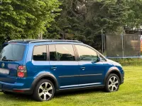 Gebraucht VW Touran Cross 105 PS (77 kW) 2007 Blau Van / Kleinbus