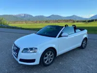 Gebraucht Audi A3 Cabriolet 102 PS (75 kW) 2010 Weiß Cabrio