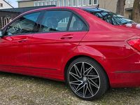 Gebraucht Mercedes C200 184 PS (135 kW) 2012 Rot Limousine