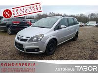 Gebraucht Opel Zafira Edition 140 PS (102 kW) 2006 Starsilber iii m2 Van / Kleinbus