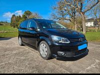 Gebraucht VW Touran Match 140 PS (102 kW) 2012 Schwarz Van / Kleinbus