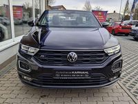 Gebraucht VW T-Roc Cabriolet R-line 150 PS (110 kW) 2021 Deep black perleffekt Cabrio