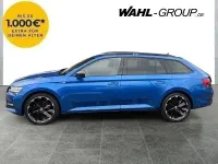 Gebraucht Skoda Superb SportLine 218 PS (160 kW) 2022 Blau Kombi