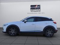 Gebraucht Mazda CX-3 Sports-Line 105 PS (77 kW) 2016 Weiß SUV