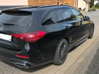 Gebraucht Mercedes C220 AMG line 200 PS (147 kW) 2022 Schwarz Kombi