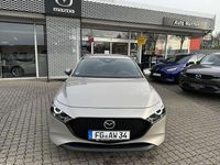 Gebraucht Mazda 3 Exclusive-Line 186 PS (136 kW) 2024 Platinum quartz m (metallic) Limousine