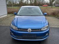 Gebraucht VW Polo Highline 116 PS (85 kW) 2018 Blau Kleinwagen