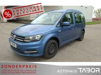 Gebraucht VW Caddy 125 PS (91 kW) 2017 Acapulcoblau metallic Van / Kleinbus
