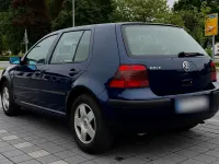 Gebraucht VW Golf IV 75 PS (55 kW) 2002 Blau Kleinwagen