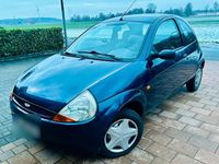 Second-hand Ford Ka 60 CP (44 kW) 2000 Albastru Hatchback