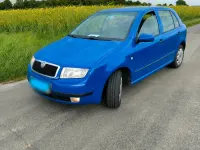 Gebraucht Skoda Fabia 75 PS (55 kW) 2000 Blau Kleinwagen