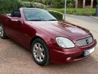 Gebraucht Mercedes SLK200 Edition 163 PS (119 kW) 2003 Rot Cabrio