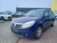 Gebraucht Dacia Sandero Lauréate 75 PS (55 kW) 2009 Dacia blau marine Kleinwagen