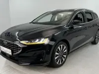 Gebraucht Ford Focus Titanium 125 PS (91 kW) 2023 Obsidianschwarz metallic Kombi
