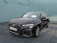 Gebraucht Audi A3 S-Line 150 PS (110 kW) 2023 Schwarz Limousine