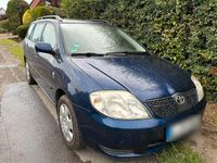 Gebraucht Toyota Corolla 110 PS (80 kW) 2003 Blau Kombi