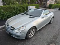 Gebraucht Mercedes SLK200 163 PS (119 kW) 2005 Silber Cabrio