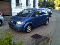 Brugt Audi A2 75 HK (55 kW) 2000 Blå Hatchback