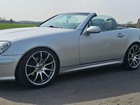 Gebraucht Mercedes SLK230 197 PS (144 kW) 2002 Silber Cabrio