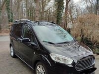 Gebraucht Ford Tourneo Courier Titanium 101 PS (74 kW) 2019 Schwarz Van / Kleinbus