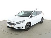 Gebraucht Ford Focus Titanium 125 PS (91 kW) 2017 Weiß Kombi