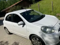Gebraucht Nissan Micra Acenta 80 PS (58 kW) 2011 Weiß Kleinwagen