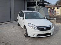 Gebraucht Dacia Sandero 87 PS (63 kW) 2009 Weiß Kleinwagen