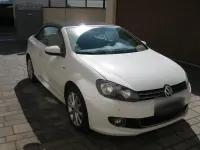 Gebraucht VW Golf Cabriolet 105 PS (77 kW) 2016 Weiß Cabrio