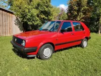 Gebraucht VW Golf II 55 PS (40 kW) 1990 Rot Kleinwagen