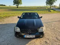Gebraucht Mercedes SLK200 163 PS (119 kW) 2003 Schwarz Cabrio