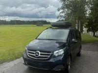 Gebraucht Mercedes V220 163 PS (119 kW) 2018 Blau Van / Kleinbus