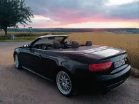 Gebraucht Audi A5 Cabriolet S-Line 211 PS (155 kW) 2010 Schwarz Cabrio