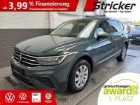 Gebraucht VW Tiguan Allspace Life 150 PS (110 kW) 2022 Petroleum blue metallic (metallic) SUV