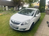 Gebraucht Opel Corsa 90 PS (66 kW) 2009 Weiß Kleinwagen