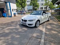 gebraucht BMW 220 i Cabrio Luxury Line Automatik Navi Leder