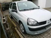 Gebraucht Renault Clio II 75 PS (55 kW) 2004 Silber Kleinwagen
