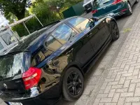 Gebraucht BMW 116 122 PS (89 kW) 2008 Schwarz Kleinwagen