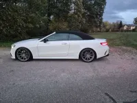 Gebraucht Mercedes E300 AMG line 245 PS (180 kW) 2018 Weiß Cabrio