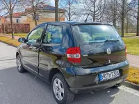 Gebraucht VW Fox 55 PS (40 kW) 2008 Schwarz Kleinwagen