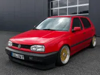 Gebraucht VW Golf III 75 PS (55 kW) 1994 Rot Limousine