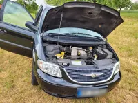 Gebraucht Chrysler Voyager 147 PS (108 kW) 2003 Schwarz Van / Kleinbus