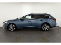 Gebraucht Mazda 6 Sports-Line 165 PS (121 kW) 2022 Blue reflex (metallic) Kombi