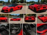 Gebraucht Corvette Stingray 495 PS (364 kW) 2022 Rot Cabrio